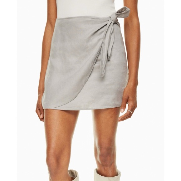 Aritzia Wilfred Parthenon Linen Skirt - Picture 1 of 11